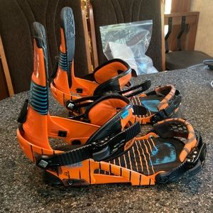 Mens Ride Rodeo Snowboard Bindings size XL